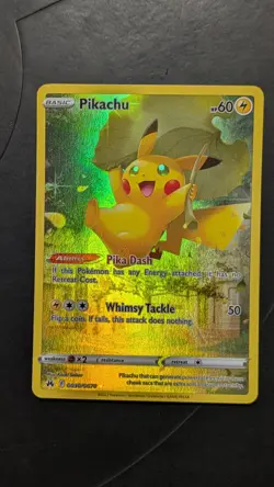 Pikachu GG30/GG70 Pokemon TCG Crown Zenith: Galarian Gallery NM - Image 1