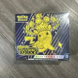 Pokemon Scarlet & Violet Surging Sparks Elite Trainer Box ETB Factory Sealed - Image 1