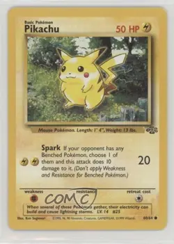 Pikachu Pokemon Jungle #60 1999 - Image 1