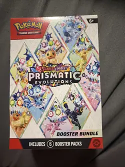 Scarlet & Violet Prismatic Evolutions Booster Bundle Pokemon TCG Sealed Box - Image 1