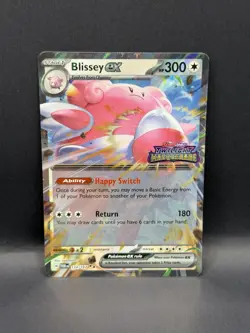 Blissey ex 134/167 STAMPED TWILIGHT MASQUERADE STAMP PROMO Pokemon English Foil - Image 2