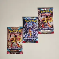 HEAVY LOT - Pokemon TCG S&V Paradox Rift – Sealed Booster Pack x3 - Image 1