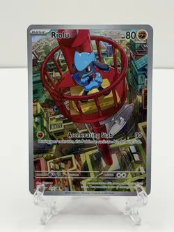 🔥Pokemon TCG-Riolu-010-Me: Mega Evolution-Promo-Holo-M/NM!🔥 - Image 1