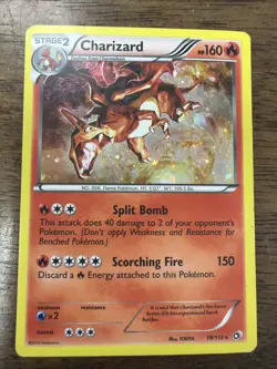 Pokemon Charizard 19/113 Legendary Treasures Cosmos Holo Promo HP - Image 1