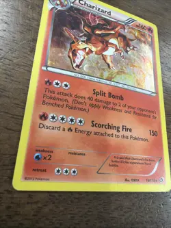 Pokemon Charizard 19/113 Legendary Treasures Cosmos Holo Promo HP - Image 2