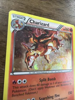 Pokemon Charizard 19/113 Legendary Treasures Cosmos Holo Promo HP - Image 3