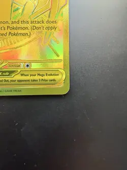 Mega Charizard Y EX 294/217 Gold Hyper Rare, Ascended Heroes, Pokemon TCG (NM) - Image 5