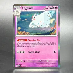 Pokemon Scarlet & Violet: Surging Sparks #072/191 Togekiss Holofoil - Image 1