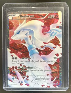 2013 Pokemon Black & White Legendary Treasures Reshiram Radiant #RC22/RC25 - Image 1