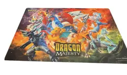 Pokemon TCG Official Playmat Play Mat 2018 Dragon Majesty Charizard - Image 2