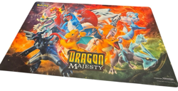 Pokemon TCG Official Playmat Play Mat 2018 Dragon Majesty Charizard - Image 4