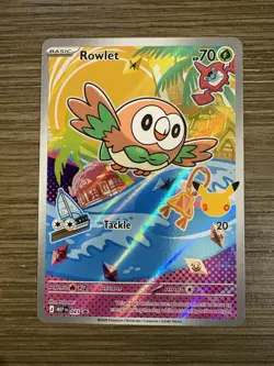 Pokemon First Partners Illustration Collection MEP Gen 7 Rowlet Litten Popplio - Image 3