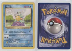 Squirtle Pokemon Base Set #63 1999 - Image 3