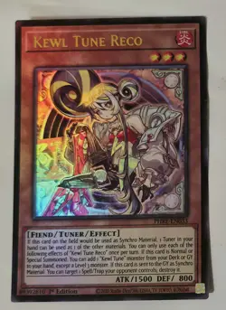 Yugioh Kewl Tune Reco PHRE-EN033 Ultra Rare 1st Edition NM - Image 1