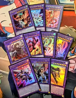 Albaz Fusion lot - Alba-Lenatus, Mirrorjade, Albion, Titaniklad (10) - Yugioh - Image 1