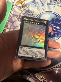 Yugioh Number 107: Galaxy-Eyes Tachyon Dragon LTGY-EN044 Ghost 1st Ed VLP (WNU) - Image 3