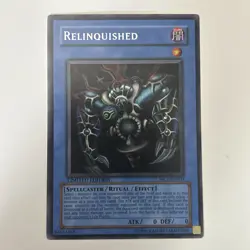 | Yugioh Relinquished MC1-EN003 Secret Rare Master Collection 1 LP - Image 1