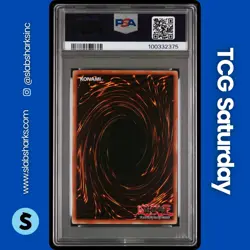 2007 YU-GI-OH STRIKE OF NEO 1ST ED #STON-EN004 NEO-SPACIAN AIR HUMMINGBIRD PSA 9 - Image 2