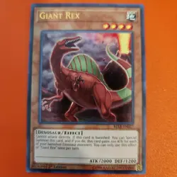 ( GIANT REX ) - Ultra Rare - BLLR-EN027 - 1st - NM - Yu-Gi-Oh Light's Revenge - Image 1