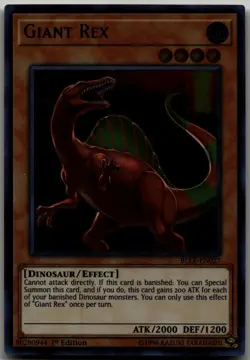 Giant Rex Ultra Rare Battles of Legend: Light's Revenge BLLR-EN027 LP - Image 1