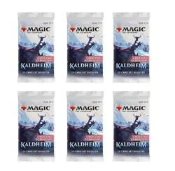 6 Packs Magic: The Gathering Set Booster Pack Lot MTG Kaldheim - Image 1