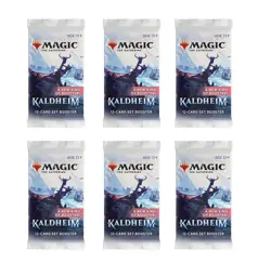 6 Packs Magic: The Gathering Set Booster Pack Lot MTG Kaldheim - Image 2