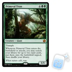 PRIMEVAL TITAN Iconic Masters Magic MTG MINT CARD - Image 1