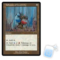 TALISMAN OF CREATIVITY Secret Lair Magic MTG MINT CARD - Image 1