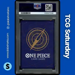 2026 ONE PIECE THE AZURE SEAS SEVEN #PRB02-006 RORONOA ZORO SP ALT ART PSA 10 - Image 2