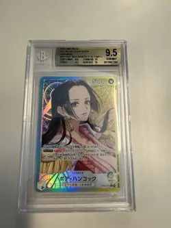 Boa Hancock L Parallel OP14-041 The Azure Sea's Seven Japanese BGS 9.5 Waifu - Image 1