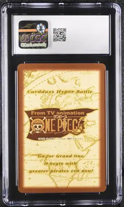 2001 One Piece Carddass Hyper Battle Grand Line Compilation 2 #C428 Luffy CGC 7 - Image 2