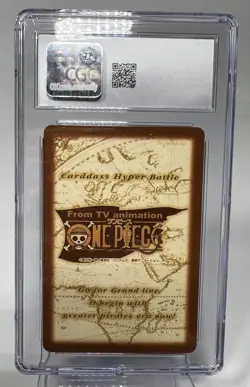 2001 CARDDASS HYPER BATTLE JAPANESE ONE PIECE 7TH STAGE #C337 NAMI CGC 9.5 - Image 2