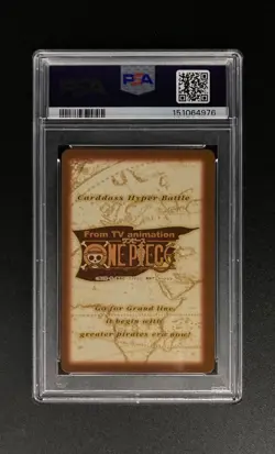 One Piece Luffy Gum Gum Bullet C428 Hyper Battle Carddass 2001 Bandai PSA 9 - Image 2