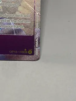 One Piece TCG - Enel (OP15-118) (Alt Art) SEC - Adventure on Kami's Island Lot - Image 4