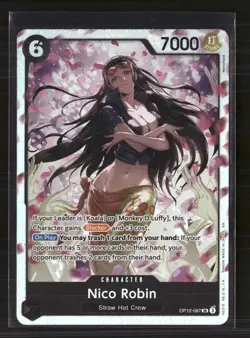 One Piece TCG Nico Robin Legacy of the Master SR • OP12-087 - Image 1