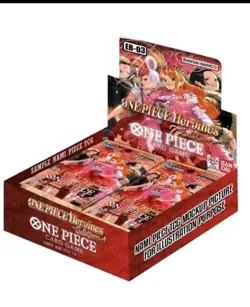 One Piece TCG EB03 Heroines Edition Booster Box ENGLISH Sealed - Image 1