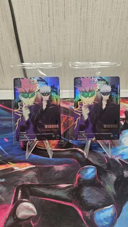 Satoru Gojo JJK-1-045 Release Event Winner Promo Union Arena Card English Sealed - Image 1