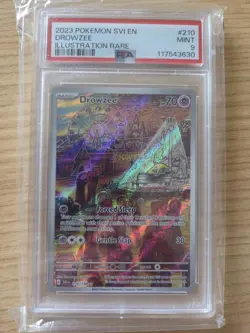 PSA 9 - Drowzee IR 210/198 SV Scarlet & Violet Base - Pokemon - Image 1
