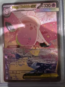 Mega Clefable ex 119/88 Special Illustration Rare SIR Pokemon Perfect Order - Image 1