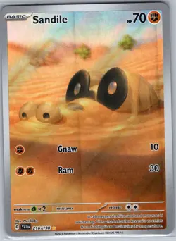 Sandile 216/198 SV01: Scarlet & Violet Base Set - Pokemon Card - NM - Image 1