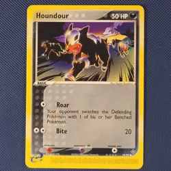 Houndour 59/97 - EX Dragon - Common Pokemon Card - NM - Image 1