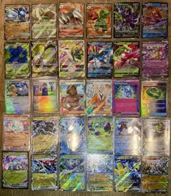 Huge 30 Card Pokemon Lot: Stamped, Promos, Trainers, Full Arts, Ex, Mint! 🔥 - Image 1