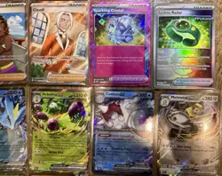 Huge 30 Card Pokemon Lot: Stamped, Promos, Trainers, Full Arts, Ex, Mint! 🔥 - Image 5