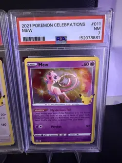 Pokemon 2021 Celebrations PSA Lot: Pikachu, Mew, Lugia, Kyogre 5 Card Lot - Image 4
