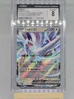 Lugia ex Pokemon TCG Trading Card Game Classic 017/034 CGC 8.5 Mint - Image 1