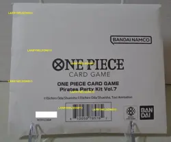 ONE PIECE CARD GAME PIRATES PARTY KIT VOL 7 SEALED ENGLISH US BANDAI NAMCO - Image 4