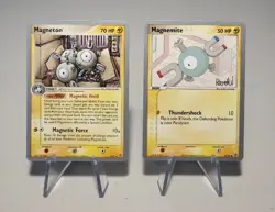 Magneton 17/97 & Magnemite 63/97 - 2004 World Championship *NM* Pokemon Cards - Image 1