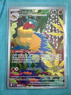 Pokemon TCG Archeops Card 132/086 White Flare SV English - Image 1