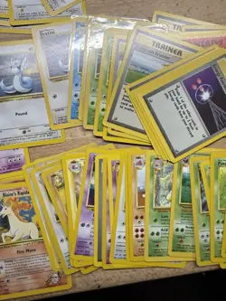 Pokemon WOTC Card Vintage Lot Bulk Common Uncommon Rare Jungle Base Set Neo - Image 3