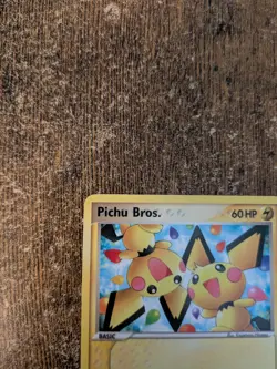 Pokemon Pichu Bros Pop Series 3 Non-Holo Card - Image 1